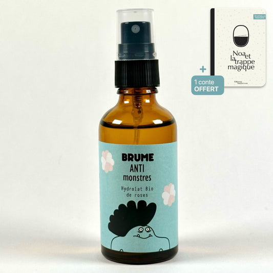 Brume Anti Monstres à la Rose pour Enfants