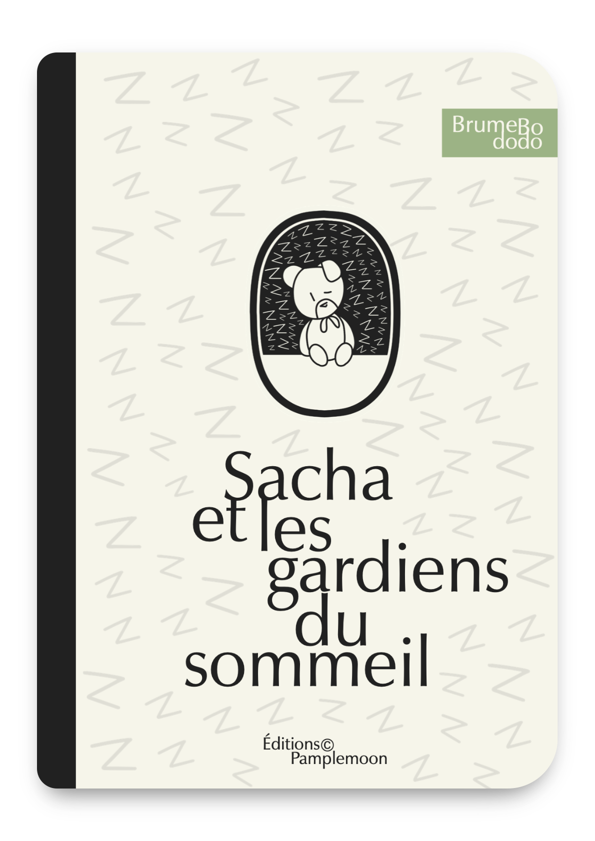 Image représentant la couverture du Conte Pamplemoon™ Sacha et les Gardiens du Sommeil, offert avec chaque Brume Bododo à l’Hydrolat Bio de Tilleul.