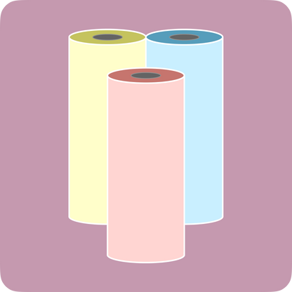 Paper Rolls for The Portable Mini Printer